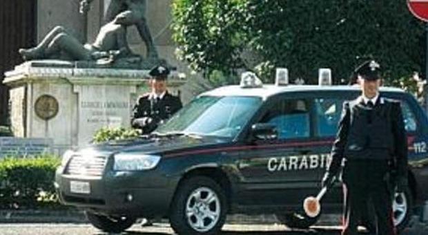 Un controllo dei carabinieri di Falconara