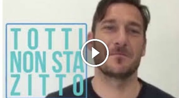 Francesco Totti nel video contro il bullismo