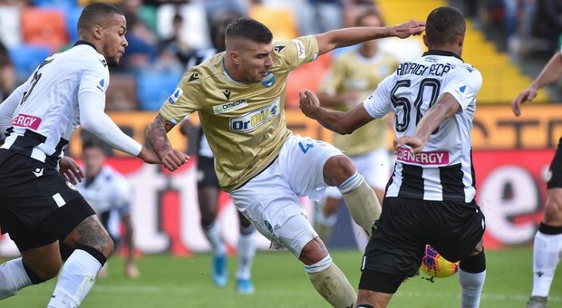 Musso salva l'Udinese: para il rigore a Petagna e con la Spal finisce 0-0
