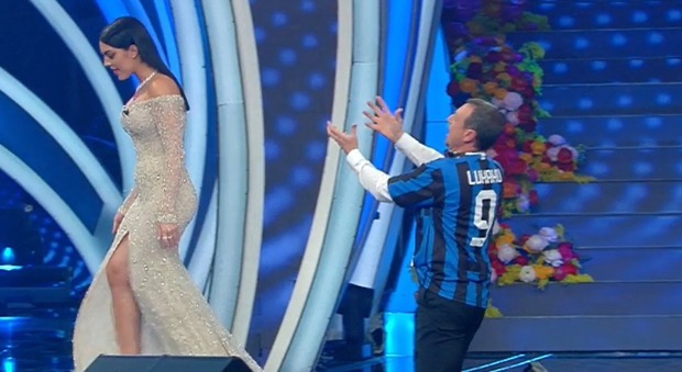 Sanremo 2020, Georgina Rodriguez incanta l'Ariston