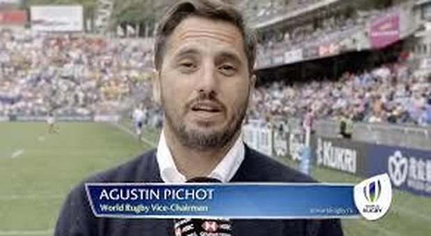Augustin Pichot, all'epoca in cui era vice presidente di World Rugby
