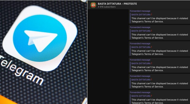 Telegram oscura la chat no vax «Basta dittatura»: incitava alla violenza contro i medici