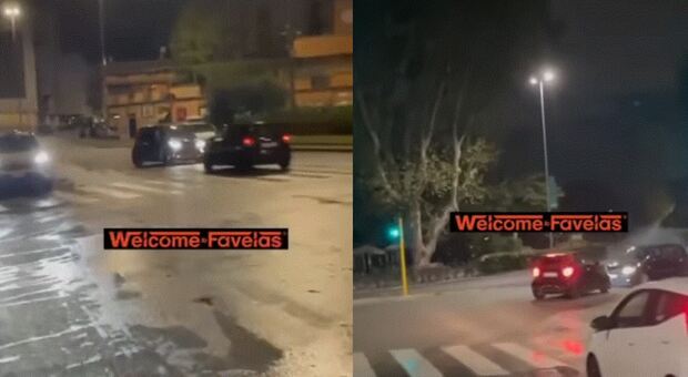 Roma, lite a Ponte Milvio, automobilista ubriaco sperona auto: patente ritirata e multa da 400 euro, il video sui social