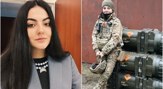 Alina Mykhailova, la giovane deputata di Kiev ora combatte al fronte. E per i giovani ucraini è un simbolo