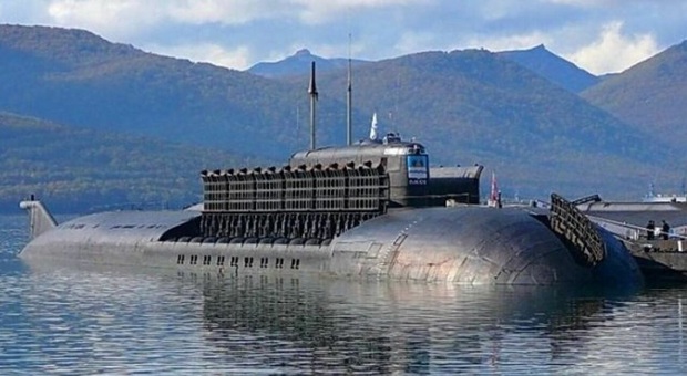 Il sottomarino nucleare Belgorod utilizzato per testare il super-siluro Poseidon