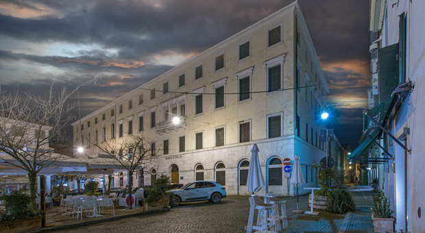 La ex sede di Banca d'Italia in piazza Pola a Treviso