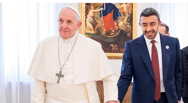 Il Papa riceve lo sceicco degli Emirati Arabi e pranza con lui a Santa Marta