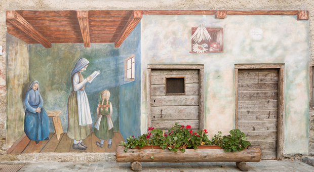 Cibiana di Cadore, il borgo pinacoteca rinato con i murales