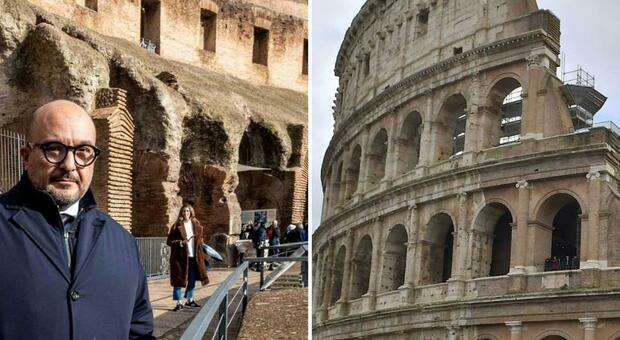 Musei aperti a Roma, folla di turisti al Colosseo. Il ministro Sangiuliano: «La cultura lavora anche il 26 dicembre»