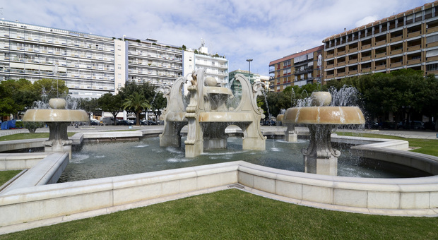 La fontana di Piazza Mazzini