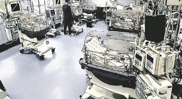 Un reparto di neonatologia