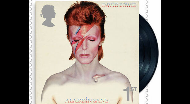 Regno Unito, arrivano i francobolli che omaggiano David Bowie