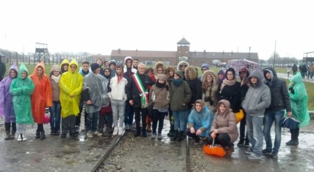 Gli studenti viterbesi ad Auschwitz