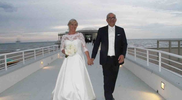 Mario Renna e Raffaella Crescentini Festa a Senigallia per il matrimonio
