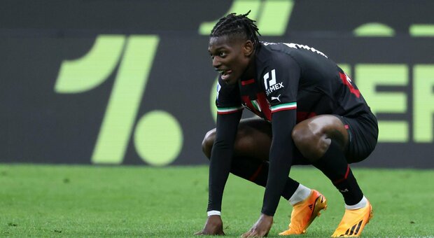 Milan-Inter, Leao non ce la fa: il portoghese va in tribuna
