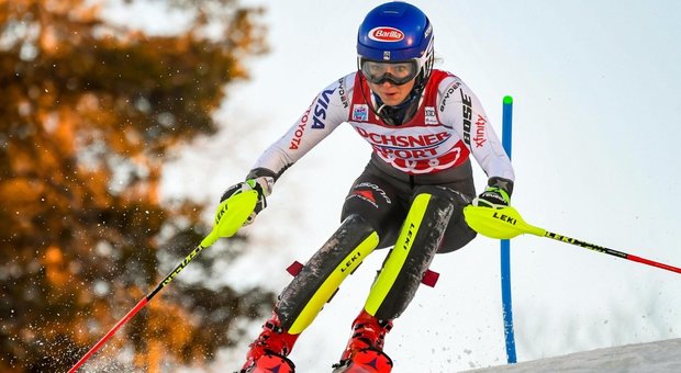 Sci, è subito Shiffrin: l'americana trionfa nello slalom di Levi
