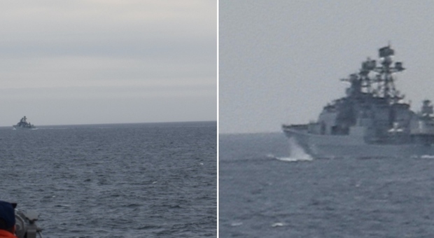 Nave russa in navigazione verso la Puglia: rotte monitorate dalla marina militare italiana