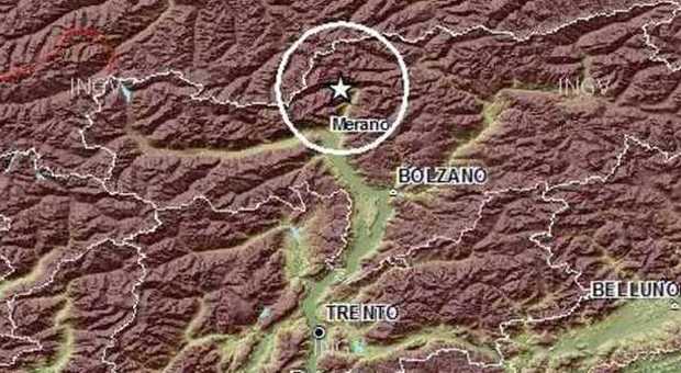 Terremoto, scossa di 3.1 a Merano "Sentito nella provincia di Bolzano"