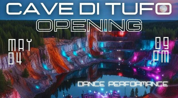 Cave di Tor Cervara: apertura domani sabato 4 maggio ore 21