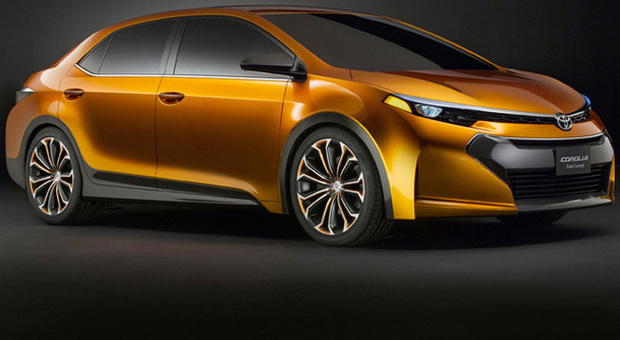Il concept Furia che anticipa la prossima generazione di Corolla è stato esposto da Toyota al salone di Detroit