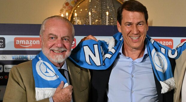 Napoli, De Laurentiis: «Con Garcia è un momento no. Io non voglio mai esonerare un allenatore, ma a volte è necessario»