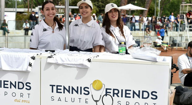 Tennis and Friends Salute e Sport presenta il programma di visite gratuite durante gli Internazionali BNL d'Italia