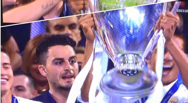 Gaspare, il tifoso napoletano imbucato nella premiazione del Real Madrid al Meazza