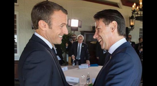 Macron e Conte