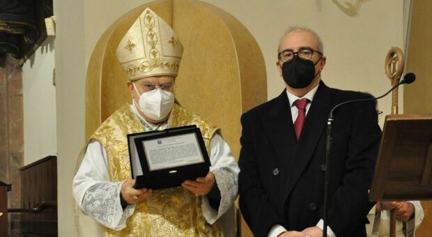 Terni, consegnato il premio Tommaso Moro al vescovo Giuseppe Piemontese