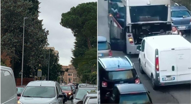 Roma, l'autobus 912 si rompe e blocca il quartiere Monte Mario, i residenti furiosi: «Con le scuole aperte cosa sarebbe successo?»