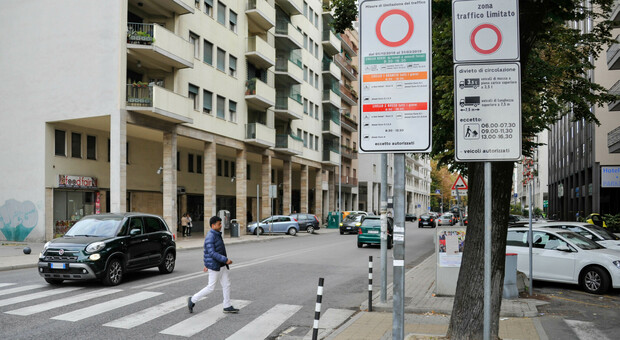 Zone a traffico limitato a Mestre (foto di archivio)