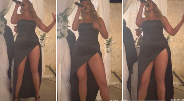 La cantante si esibisce al matrimonio ma gli ospiti si indignano: «Hai una voce incredibile, ma quel vestito proprio no»