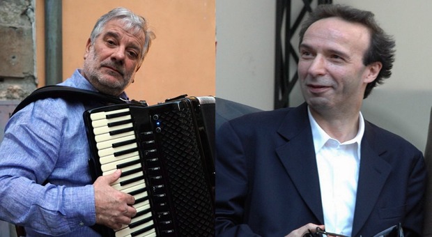 Fabio Ceccarelli e Roberto Benigni