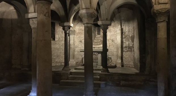Nepi, cripta di Santa Maria Assunta