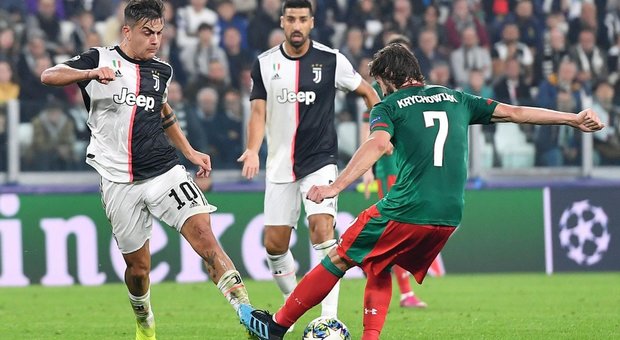Juventus-Lokomotiv 2-1. Dybala fa il CR2, rimonta completata e testa del girone salva