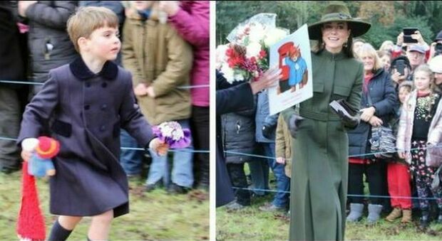 William e Kate, il principe Louis fa un regalo a una bambina: il video del suo debutto tra la folla diventa virale