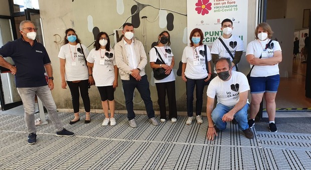 Terni, Volontari in campo per supportare il centro vaccinale “Casagrande”