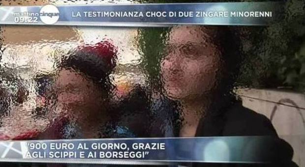 La baby ladra Rom: "20 euro dalla giornalista di Mattino 5". Scoppia la polemica, ma Mediaset nega: "Tutto falso"