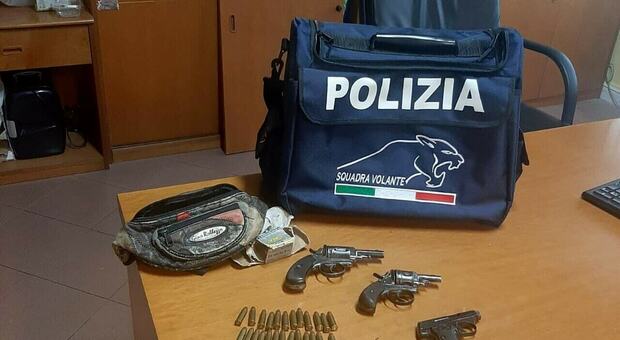 Pistole e cartucce detenute illegalmente: arrestato 76enne nell'Avellinese