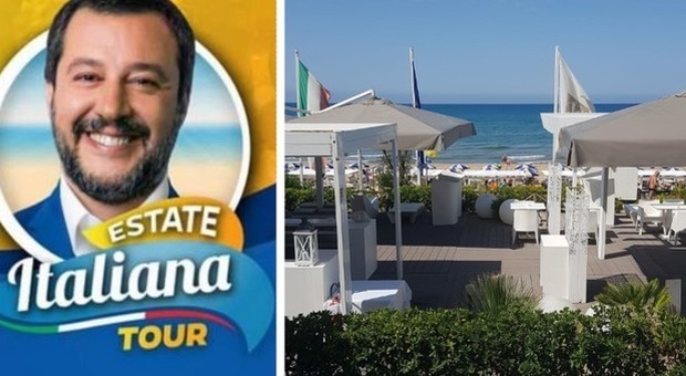 Rischio crisi, Salvini annulla le tappe del beach tour a Sabaudia e Anzio. La battuta ai suoi: «Non andate in ferie»