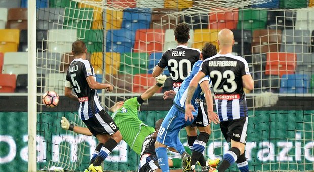 L'Udinese raccoglie i prime tre punti: 2-0 all'Empoli