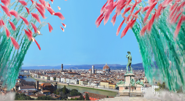 Uffizi, 50mila fuochi d'artificio in omaggio alla "Primavera" di Botticelli