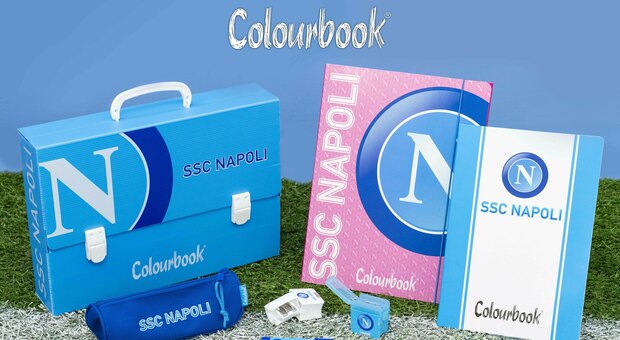 La collezione di Colourbook in collaborazione con Ssc Napoli