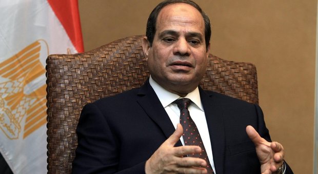 Il presidente egiziano Abdel-Fattah al-Sisi