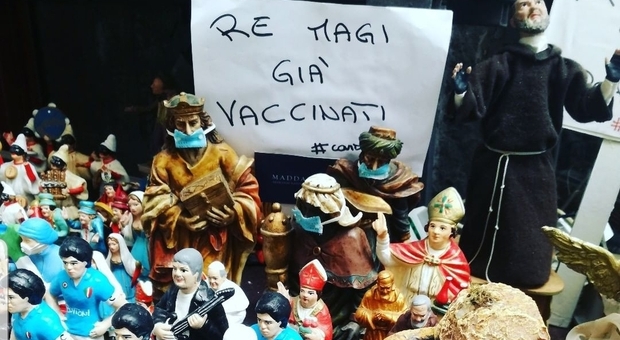 Napoli, «Re magi già vaccinati»: San Gregorio Armeno si prepara al rilancio