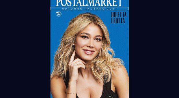 Diletta Leotta sulla copertina di Postalmarket