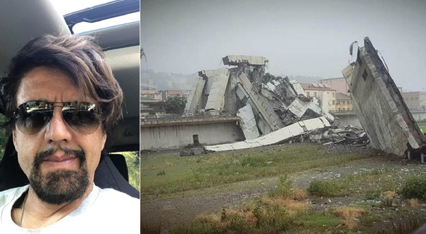 Ponte crollato a Genova, Valerio Staffelli testimone: «Un fulmine ha colpito il ponte prima del crollo»