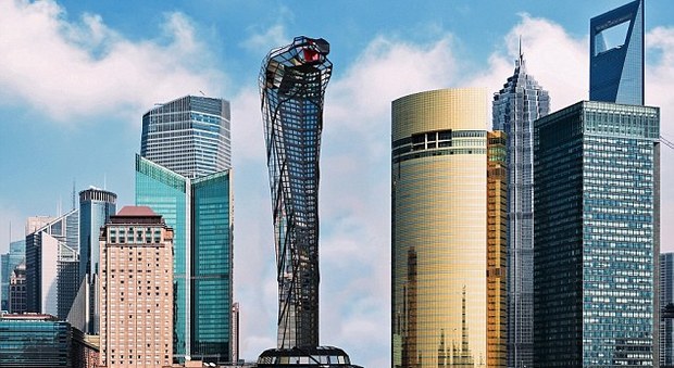 immagine Arriva Asian Cobra Tower, il primo grattacielo a forma di serpente