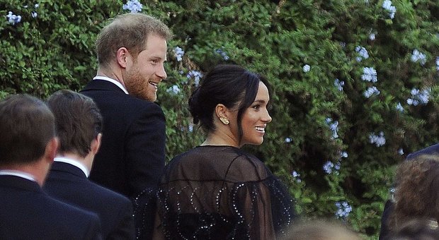 immagine Meghan Markle e Harry in Sudafrica