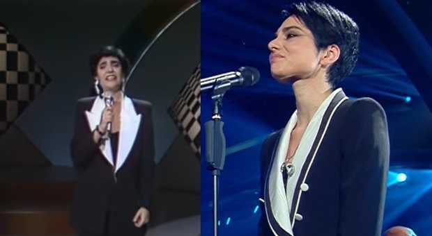 Sanremo 2020, Giordana Angi nei panni di Mia Martini con "La nevicata del 56"
